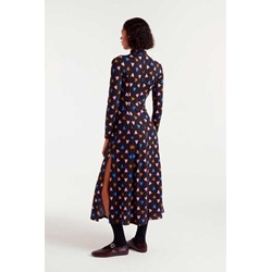 54C/12109_ Vestido midi estampado corazones - Imagen 2