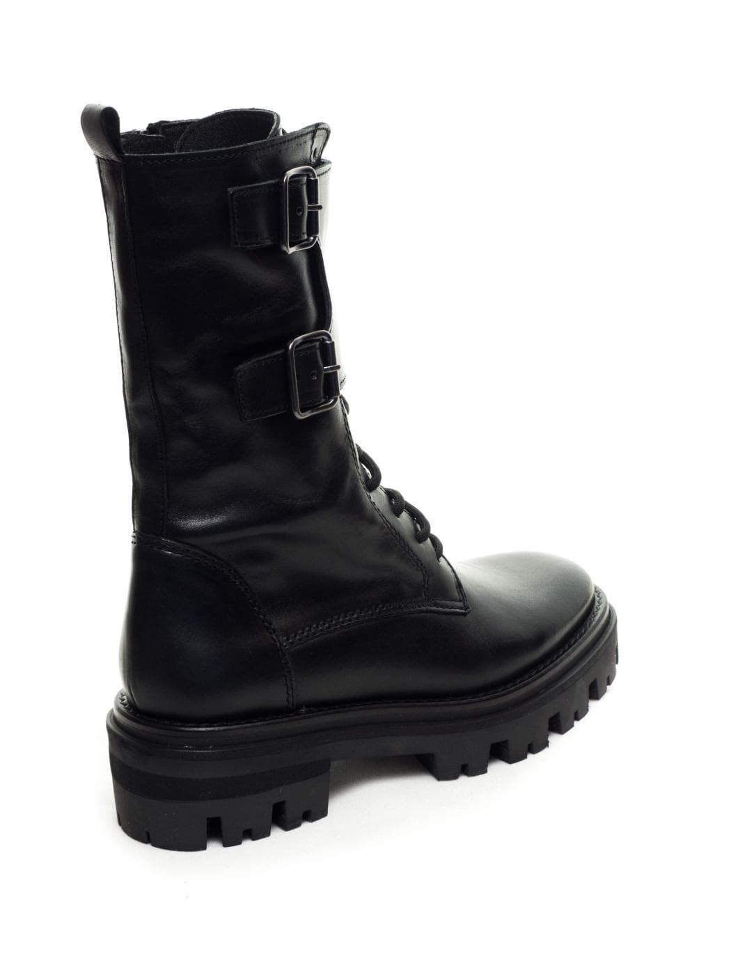 Alpe_ Bota estilo militar negro - Imagen 3