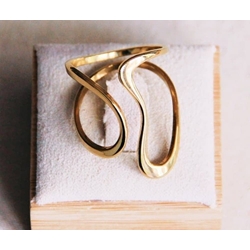 Anillo retro llamativo acero inoxidable - Imagen 1