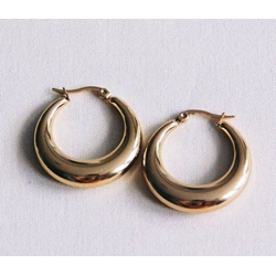 Aros Creole de acero inoxidable 32 mm “ancho” - Imagen 2