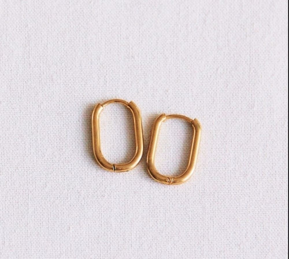 Aros ovalados en acero inoxidable 16mm - Imagen 1