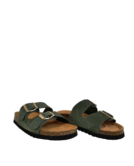 Autenti_ Sandalia bio serraje verde - Imagen 2