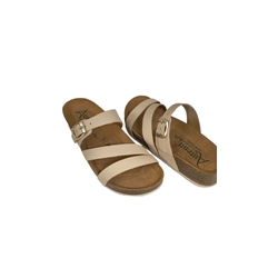 Autenti_ Sandalia cuña tiras topo - Imagen 2