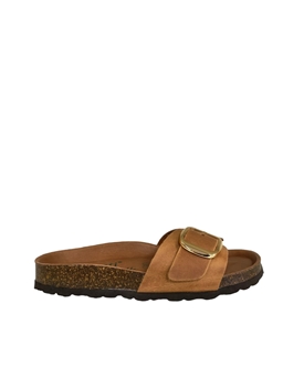 Autenti_ Sandalia hebilla dorada - Imagen 1