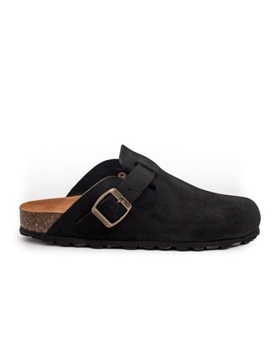 Autenti_ Zueco bio serraje negro - Imagen 1