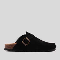 Autenti_ Zueco cosme serraje negro - Imagen 1