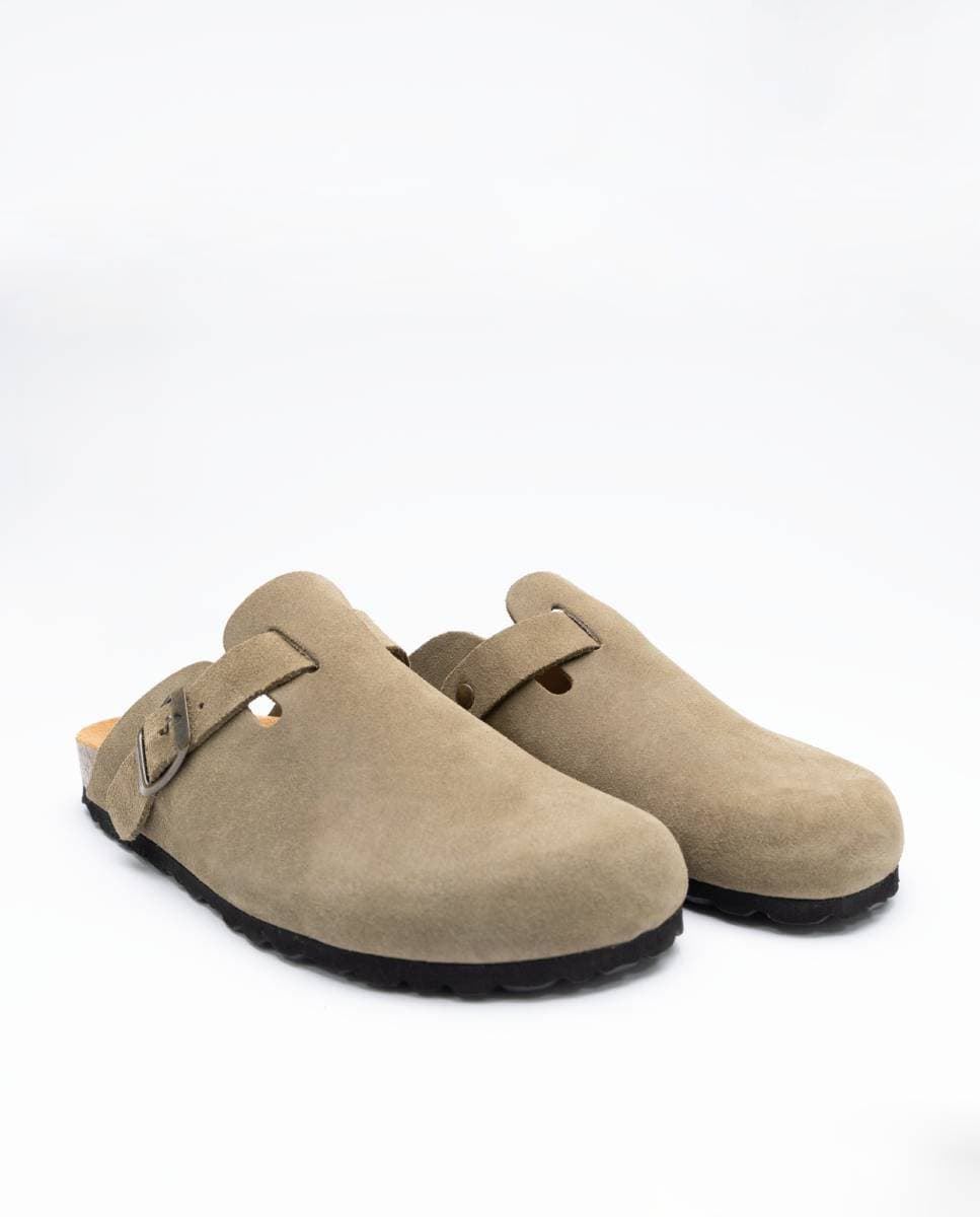 Autenti_ Zueco cosmo serraje topo chico - Imagen 2