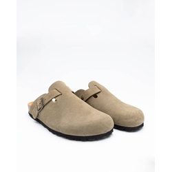 Autenti_ Zueco cosmo serraje topo chico - Imagen 2