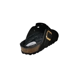 Autenti_ Zueco pelo negro - Imagen 2