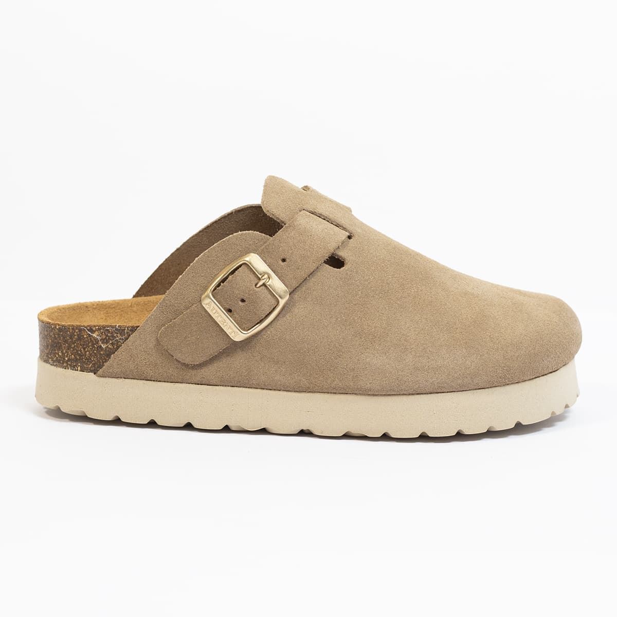 Autenti_ Zuedo doble piso serraje topo - Imagen 2