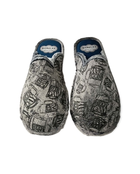 Biorelax_ Zapatilla descalza gris bear - Imagen 2