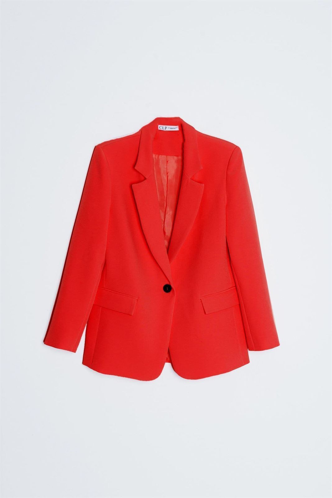 Blazer recta oversize roja - Imagen 5