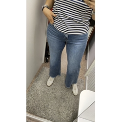 Buddyblue_ Pantalón ancho desflecado - Imagen 2