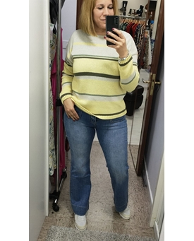 Buddyblue_ Pantalón campana bolsillos - Imagen 1