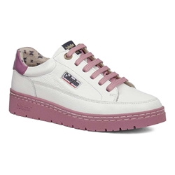 Callaghan_ Deportivo blanco con detalles en rosa - Imagen 2