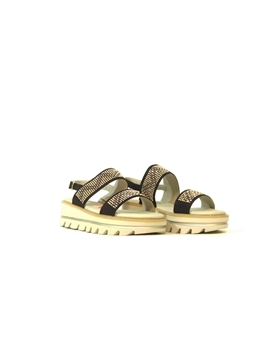 Callaghan_ Sandalia long beach negro fresh - Imagen 2