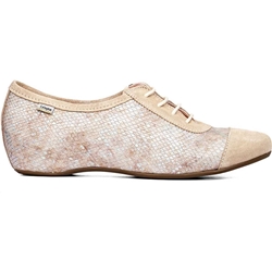 Callaghan_ Zapato cordones Viki Beig rosa - Imagen 1