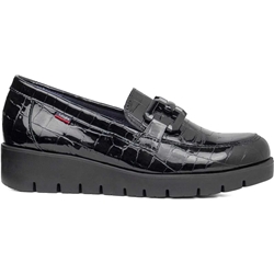 Callaghan_ Zapato cuña charol negro - Imagen 1