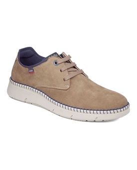 Callaghan_ Zapato ultraligero cordones taupe - Imagen 2