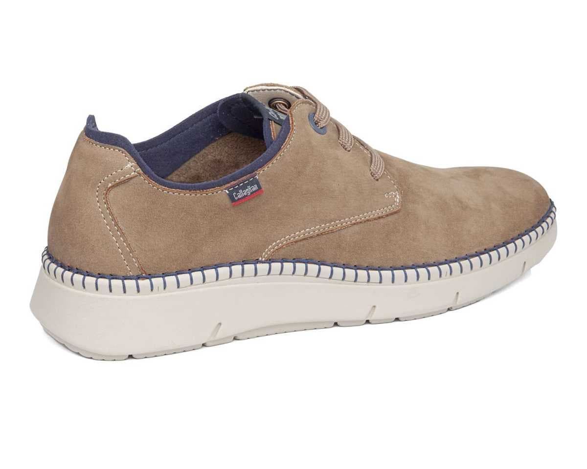 Callaghan_ Zapato ultraligero cordones taupe - Imagen 3