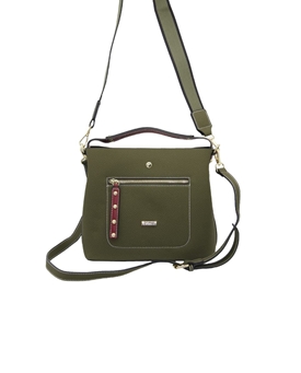 Carabo_ Bolso Totem en verde - Imagen 1