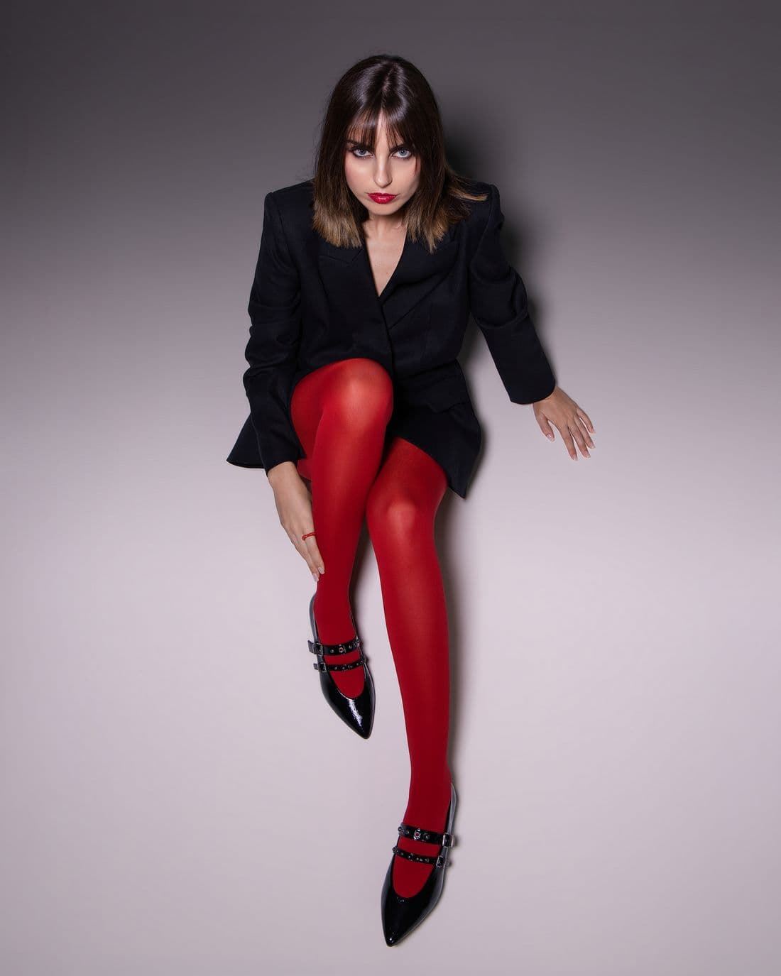 Carmela_ Bailarina hebillas charol negro - Imagen 4