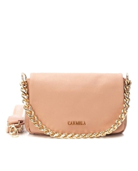 Carmela_ Bolso de piel nude - Imagen 1