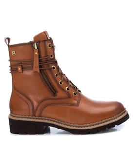 Carmela_ Botín cordones en piel cuero - Imagen 1