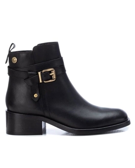 Carmela_ Botín hebilla piel negro - Imagen 1