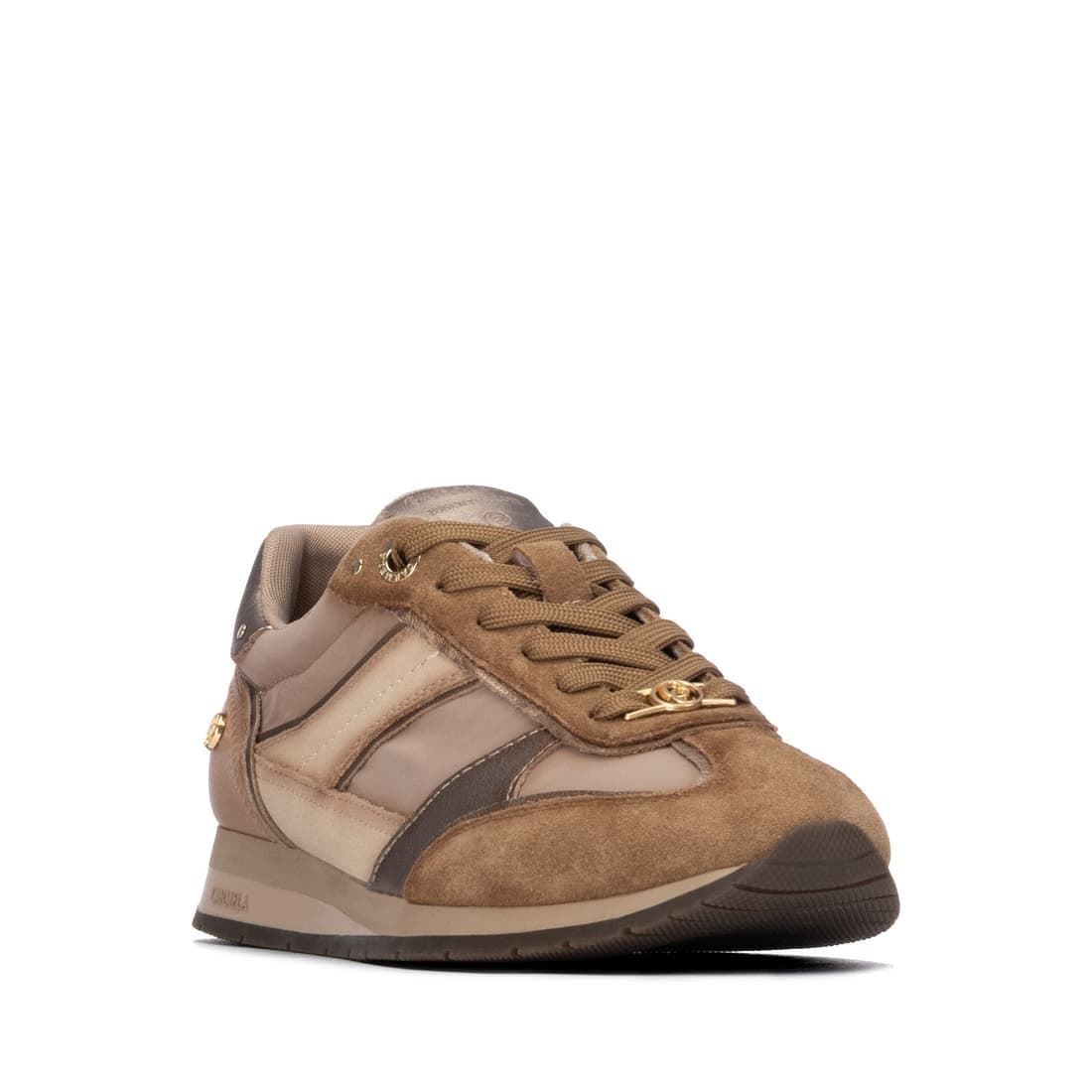 Carmela_ Deportiva plana en beige - Imagen 3