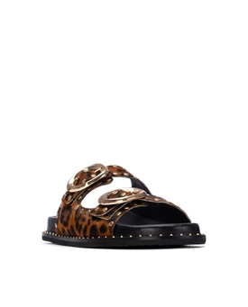 CARMELA _ Sandalia piel de leopardo - Imagen 2