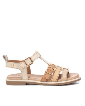 Carmela_ Sandalia piel tiras hielo - Imagen 1