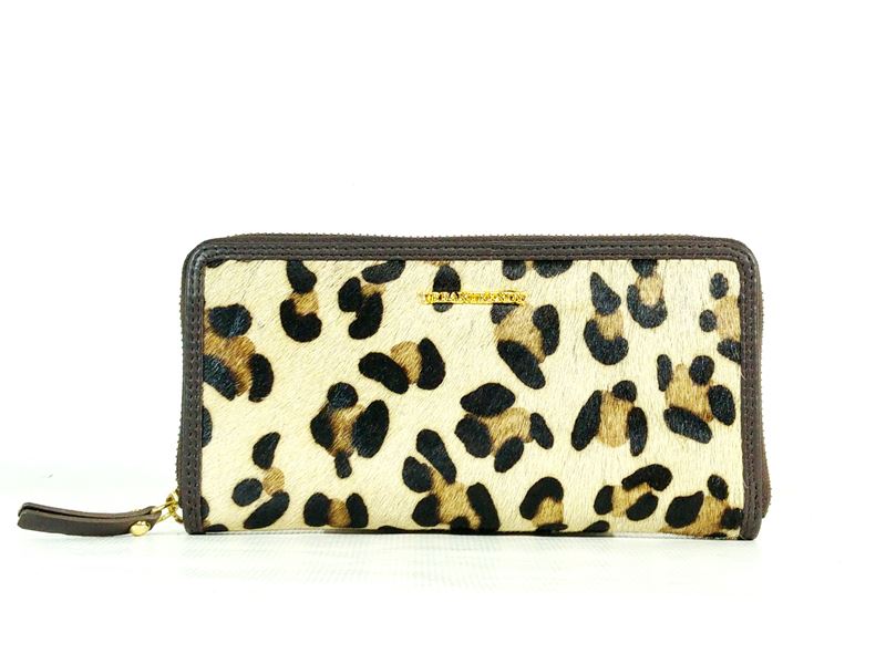 Cartera cremallera animal print - Imagen 1