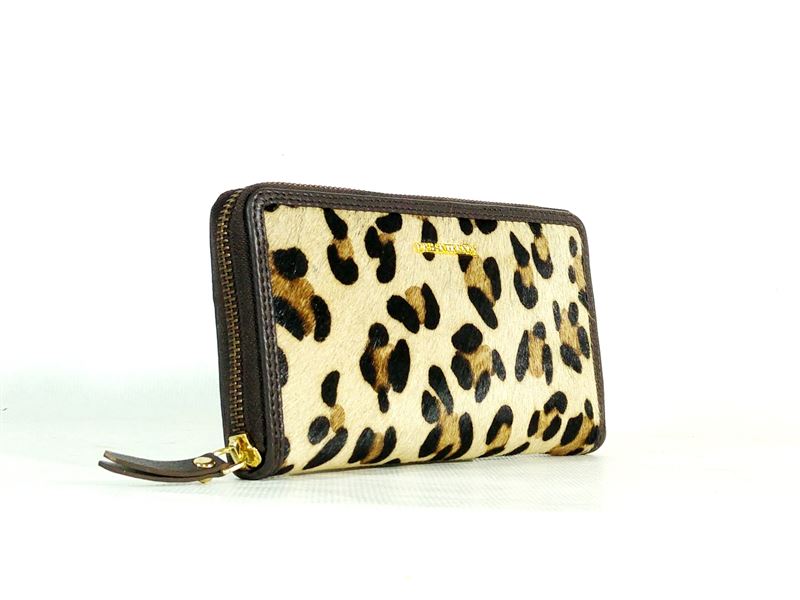 pianista jardín Ese Cartera cremallera animal print - CARTERAS