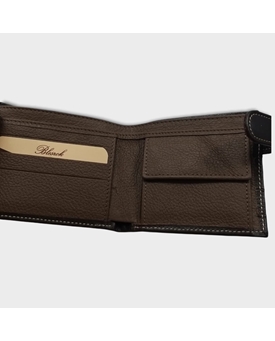 Cartera de piel en marrón - Imagen 2