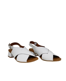 Clackers_ Sandalia cruzada tacón ancho - Imagen 2