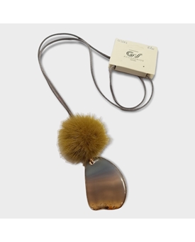 Colgante de piedra de colores - Imagen 1