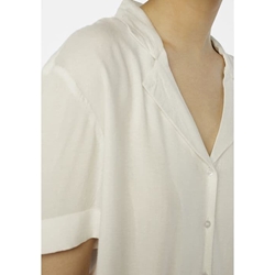 Compañía Fantástica_ Camisa blanca cuello solapas - Imagen 2