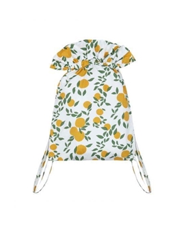 Compañía Fantástica _ Mochila tela estampado naranjas - Imagen 1