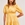 Compañía Fantástica_ Vestido midi con manga abullonada amarillo - Imagen 2