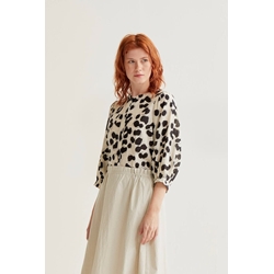 Compañía Fantástica_ Blusa estampada dalmatian - Imagen 2