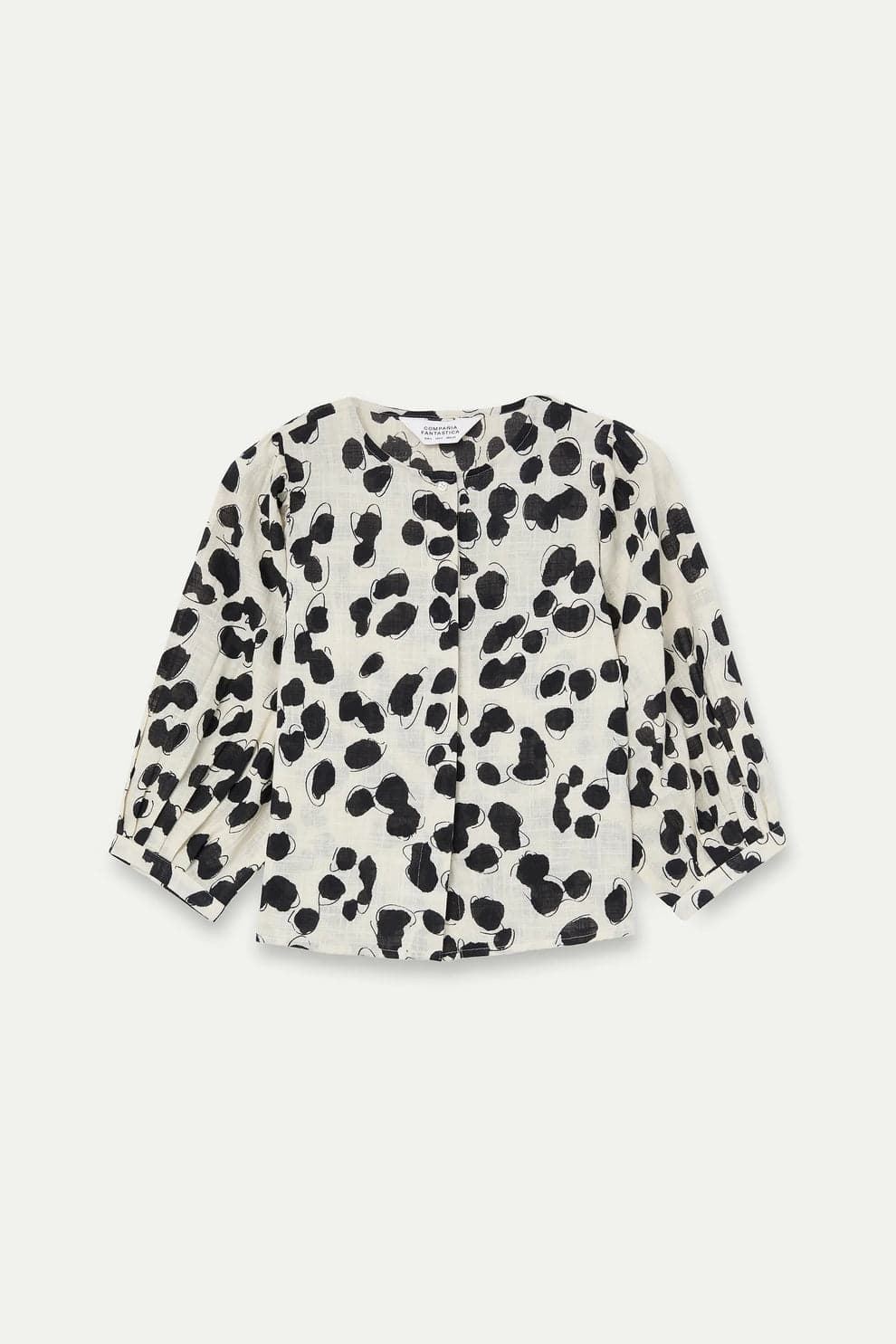 Compañía Fantástica_ Blusa estampada dalmatian - Imagen 4