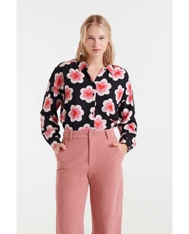 Compañía Fantástica_ Camisa con estampado Sweetheart - Imagen 1