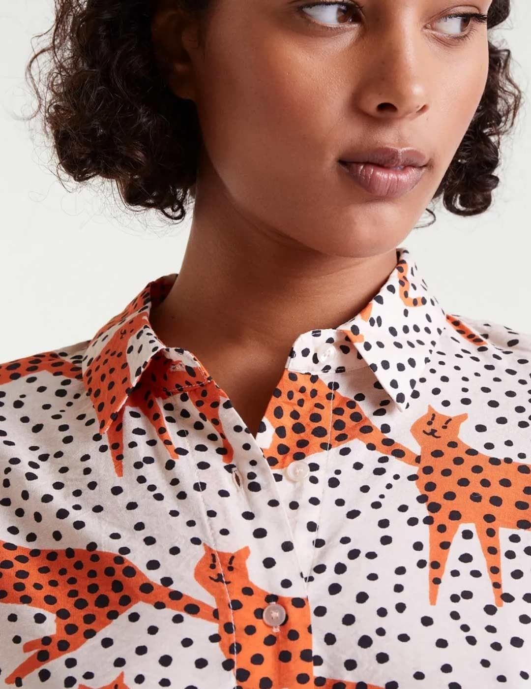 Compañía Fantástica_ Camisa con estampado Tano - Imagen 5