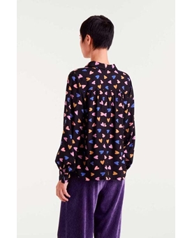 Compañía Fantástica_ Camisa estampado corazones - Imagen 2