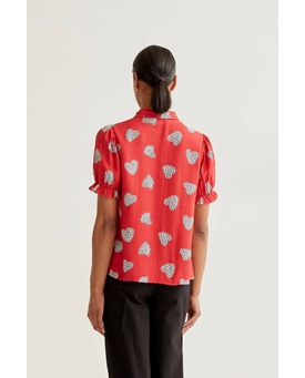 Compañía Fantástica_ Camisa estampado harmony red - Imagen 2