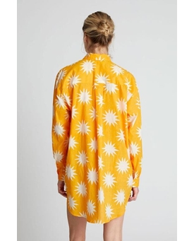 Compañía Fantástica_ Camisa oversize estampado Big Sun - Imagen 2