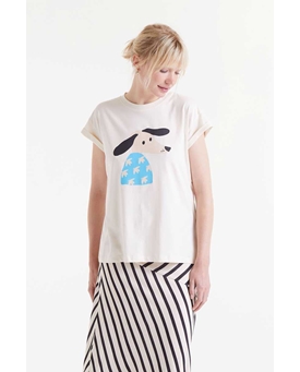 Compañía Fantástica_ Camiseta print perro - Imagen 1