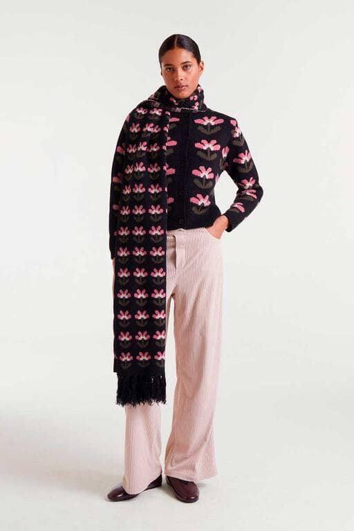 Compañía Fantástica_ Cardigan jacquard con estampado Baboushka Big - Imagen 4