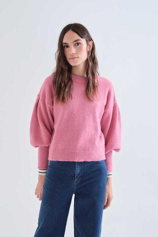 Compañía Fantástica_ Jersey básico rosa - Imagen 1